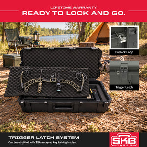 SKB Cases iSeries 3I-4217-USD Small Ultimate Waterproof Double Bow Case, Black