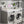 Washer Dryer Countertop with Non-Slip Pads - White