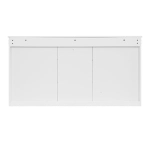 Modern Wall-Mount 2 In 1 Mirror Cabinet With Adjustable Shelves, Soft-Closing Hinges