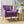 Modern Arm Chair With Tufted Back and Wooden Legs