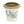 7.1x7.1x6.7' Ceramic Planter with Floral Pattern, Set of 2
