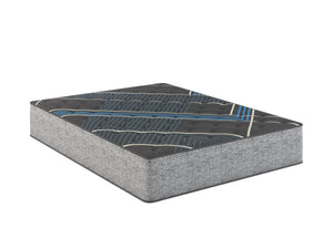 Restonic comfort care 14' hybrid mattress, individual pocketed coil mattress , medium comfort