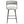 Counter Height Bar Stools With Powder Coating Base And Footrest (Set of 2) -