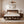 Walnut Queen Size Platform Bed Frame with Footboard Storage