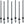 4 Foot U-Shaped Metal Garden Fence Posts Set for Wire Mesh Fencing
