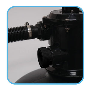 Swimline HydroTools 40 MM to 1.5 Inch Soft Sided Pool Filter Hose Connection Kit