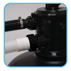 Swimline HydroTools 40 MM to 1.5 Inch Soft Sided Pool Filter Hose Connection Kit