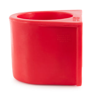 Brower MBH5RLB Insulated Horse Feed/Water 5 Gallon Bucket Holder with Cover, Red - TRAPSKI