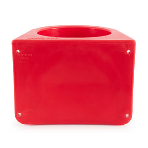 Brower MBH5RLB Insulated Horse Feed/Water 5 Gallon Bucket Holder with Cover, Red - TRAPSKI