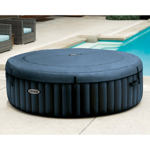 Intex PureSpa Plus Portable Inflatable Hot Tub Jet Spa w/ 12 Filter Cartridges