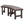 Intex 28514E 2 Medium PureSpa Accessories Benches, Compatible w/ 4 Person Spas