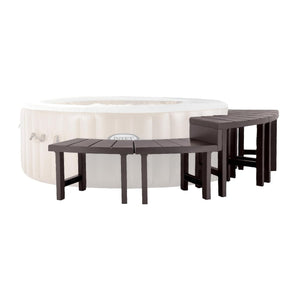 Intex 28515E Set of 4 PureSpa Benches, Accessories Compatible w/ 4 Person Spas