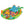 Intex Little Dino Inflatable Pool Play Center w/Multi-Color Fun Ballz, 100 Pack