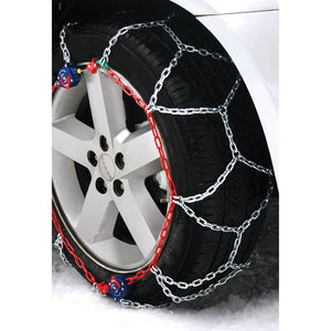 Peerless 0155005 Auto-Trac Passenger Tire Diamond Pattern Snow Chains, Set of 2 - TRAPSKI