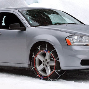 Peerless 0155005 Auto-Trac Passenger Tire Diamond Pattern Snow Chains, Set of 2 - TRAPSKI