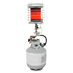 Dura Heat 360 Degree Outdoor Steel Propane Tank Top Heater w/ Safety Shutoff