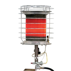 Dura Heat 360 Degree Outdoor Steel Propane Tank Top Heater w/ Safety Shutoff