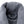 Grund Ocean Isle 100 Percent Organic Turkish Cotton Bathrobe, Large, Slate Gray