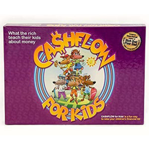 Rich Dad CASHFLOW for Kids, Educational Board Game for Ages 6 and UP - TRAPSKI