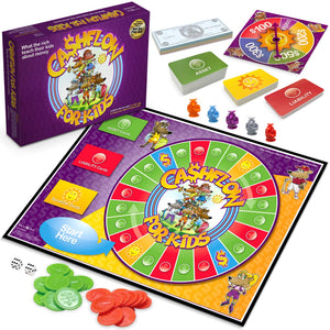 Rich Dad CASHFLOW for Kids, Educational Board Game for Ages 6 and UP - TRAPSKI