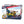 AquaPro 50 In Nylon Deck Style Towable 1 Person Rider, Yellow/Red w/ Hand Pump