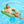 Aqua Leisure Campania Inflatable 2in1 Lounger, Floral &  Zero Gravity Pool Float