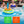 TRC Recreation Floating Foam Ring Toss Swimming Pool Game with 4 Rings, Orange
