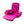 TRC Recreation Folding Baja Chair Swimming Pool Float Armchair, Flamingo Pink