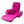 TRC Recreation Folding Baja II Lounge Portable Swimming Pool Float Flamingo Pink