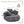Oversized Bean Bag Chair With 3 Pillows & Armrest - Dark Gray