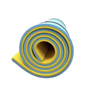 Lagoon Lounge 5 x 12 Foot Family Lake or Pool Water Floating Lounge Mat, Teal