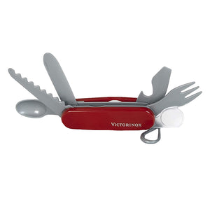 Theo Klein 2639 Kids Childrens Toy Victorinox Plastic Swiss Army Knife, Red
