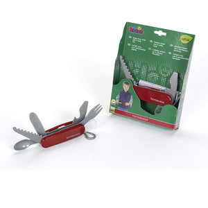 Theo Klein 2639 Kids Childrens Toy Victorinox Plastic Swiss Army Knife, Red
