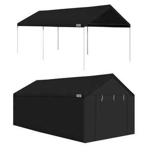 Caravan Canopy Domain 10 x 20' Straight Leg Instant Canopy Tent Set w/Sidewalls - TRAPSKI