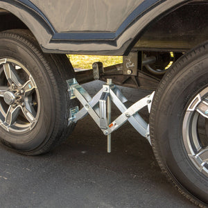PoleStar 10201099 XX Chock Stabilizer for Tandem Axle RV and Cargo Trailers, 2pk