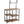 Somdot Baker's Rack 35.4 Inch 3 Tier and 4 Tier Microwave Stand, Rustic Brown