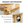 Solid Wood Writing Desk with 2 Drawers & Storage Shelf