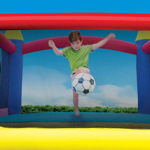 Banzai Battle Bop Combo Pack Gloves & Bumpers, 2 Pair & Slide N Fun Bounce House