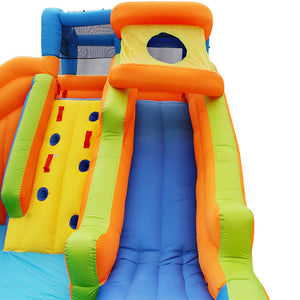 Banzai Drop Zone Kids Inflatable Water Park and Battle Bop Combo Pack (2 Sets)