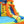 Banzai Drop Zone Outdoor Inflatable Backyard Water Splash Park Activity Center