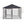 Lucky Dog STAY Series 10 x 10 x 6 Foot Roofed Steel Frame Dog Kennel, Grey