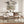 Artemis - Mixed Material Upholstered Dining Arm Chair - Warm White