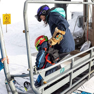 Lucky Bums Kids Ski Harness with Grip N Guide Handle & Bungee Cord Training Kit