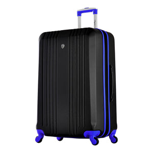 Olympia Apache II Hardcase 4 Wheel Spinner Luggage Suitcase 3 Piece Set, Blue