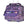 Olympia Deluxe Fashion Rolling Overnighter Luggage Suitcase, Purple Paisley