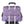 Olympia Deluxe Fashion Rolling Overnighter Luggage Suitcase, Purple Paisley