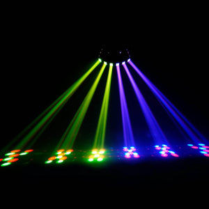 CHAUVET DJ Derby X DMX-512 Multi-Colored LED RGB Strobe Light DJ Lighting Effect - TRAPSKI