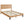 MUSEHOMEINC Solid Wood Mid Century Modern Rustic Platform Bed Frame, Pine, Full