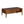 MUSEHOMEINC Mid Century Modern Rectangular Coffee Table with Drawer, Honey Brown