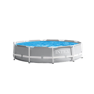 Intex 10' x 30" Above Ground Swimming Pool w/ 330 GPH Filter Pump & Pool Ladder